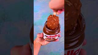 Combo Délicieux  Glace amp Pot de Nutella pour Tremper dans le Chocolat  😋🍫 [upl. by Ddal]