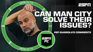 Alejandro Moreno QUESTIONS Pep Guardiola after his comments on Manchester Citys issues 😳  ESPN FC [upl. by Hannis772]