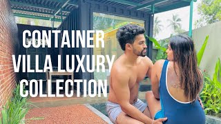 Container Villa එකක දවසක් 🏗️🕋  Container Villa Luxury Collection  Travel Vlog  Chanu and Dini [upl. by Cass]