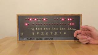 Arduino Altair 8800 Simulator  entering and playing killthebit [upl. by Carleen431]