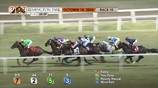 Eakly Wins Second Straight OKC Turf Classic at Remington Park [upl. by Garik]