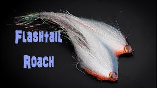 Tying the Flashtail Roach Pike Fly [upl. by Asseralc]