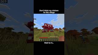 Minecraft Chicken Got TROLLED [upl. by Lehrer]