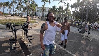 Get Fit in the Sun Beach Workout in Miami [upl. by Rehc]