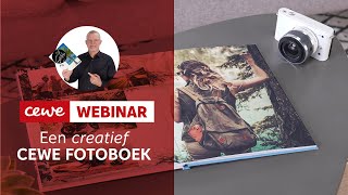 Webinar Maak een creatief CEWE FOTOBOEK [upl. by Zigrang172]