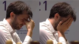 Nils Grandelius Feels Unbearable Pain After He Blundered The Match  FIDE World Cup 2021 [upl. by Garfield436]