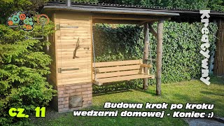 Budowa wędzarni z huśtawką  KONIEC  cz11  KREATYWNY [upl. by Bratton684]