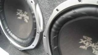 2 15quot Sony Xplod Subwoofers XSL156P5 [upl. by Nickerson532]