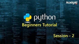 Python Tutorial for Beginners Part 2  Python Programming Tutorial  Python Basics [upl. by Ernestus790]