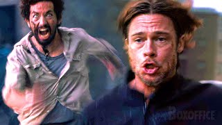 Brad Pitt protects his kids against zombies  World War Z  CLIP [upl. by Laamaj]