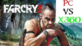 Far Cry 3 PC vs Xbox 360 Comparison Video [upl. by Wennerholn320]