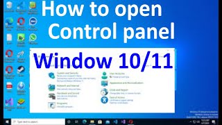 Control Panel in Windows 10 and 11 [upl. by Sorcha95]