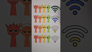 Incredibox Sprunki Fill the Box wifi drawing sprunki shortsviral art [upl. by Am]