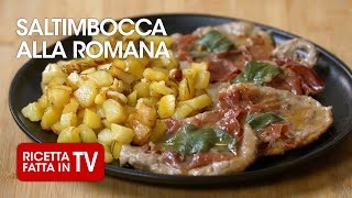 Come fare i SALTIMBOCCA ALLA ROMANA di Benedetta Rossi  Ricetta TV Fatto in Casa per Voi [upl. by Assillam]