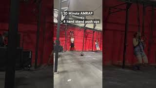 CrossFit Workout 20 Minute AMRAP crossfit workout gym fitness amrap [upl. by Kristina]