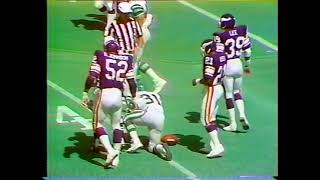 NFL 1984 090984 Minnesota Vikings at Philidelphia Eagles pt 1 of 4 [upl. by Nesyaj122]