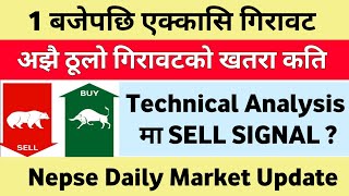 Share Market In Nepal  Nepse Technical Analysis Today  Stock Market Nepal [upl. by Yrehc]