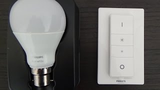 How to setup and pair a Philips Hue dimmer and bulb without the bridge [upl. by Orvah]