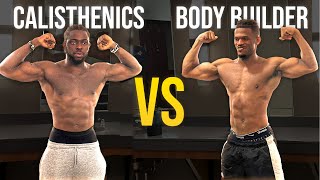 Calisthenics Athlete VS Body Builder Pull Up Challenge [upl. by Yevrah]