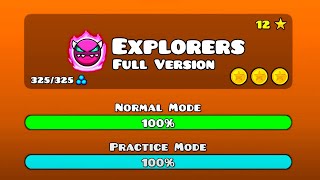 quotExplorers Full Versionquot Fanmade  Geometry Dash 22 [upl. by Aztiram]