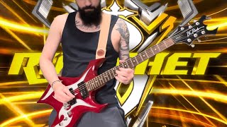 Ricochet “Into The RicoVerse” AEW theme guitar cover [upl. by Ettenhoj16]