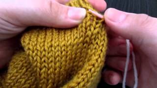 Défaire son tricot sans perdre des mailles fil de sûreté [upl. by Horace201]