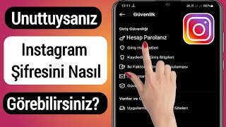 Unuttuysanız Instagram Parolanızı Nasıl Görebilirsiniz 2023  Instagram Şifresini Gör [upl. by Anauqahs]