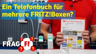 Telefonbuch in mehr als einer FRITZBox nutzen  Frag FRITZ 012 [upl. by Kellen]