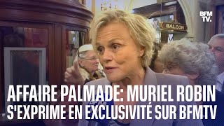 DOCUMENT BFMTV  Muriel Robin sexprime sur laffaire Pierre Palmade [upl. by Chuipek]