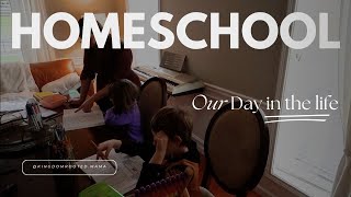 Day in the Life of a Homeschool Mom of 4 [upl. by Madai644]