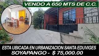 7500000 CASA NUEVA URB SANTA EDUVIGES EN SOYAPANGO A 650 MT DE CENTROS COMERCIALES INF 78089816 [upl. by Anelys]