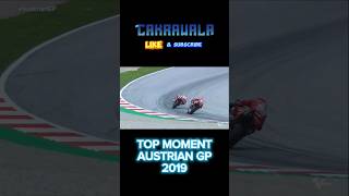 TOP BATTLE  MARQUEZ Vs DOVIZIOSO Austrian GP 2019 satucakrawala motogp viral [upl. by Ramoj]