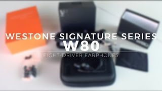 Westone Audio W80 Headphones Unboxing Video [upl. by Ivad572]