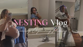 NESTING VLOG Preparing for Labor Cleaning Organizing  More [upl. by Cornelia2]