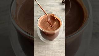 The best hot chocolate ever 😍 italianhotchocolate easyrecipe [upl. by Roselia]