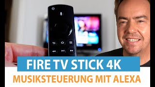 Fire TV Stick 4K  beste AlexaSprachbefehle zur Musiksteuerung [upl. by Yaya]