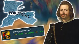 EU4 135 Portugal Guide  Portugal Is INSANELY POWERFUL In 135 [upl. by Dihahs]