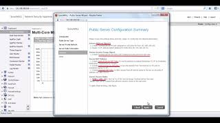 How to Open Terminal Services ports using the SonicWall Configuration Wizard [upl. by Joela649]