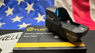 Cvlife Eagle Feather Multi Reticle Red Dot Picatanny Mount Sight [upl. by Filippa]