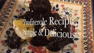 How to Make Profiteroles soustitres Français [upl. by Obeng]