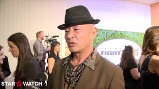 CaryHiroyuki Tagawa Celebrity Fight Night 2013 red carpet interview [upl. by Porche]