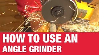 How To Use An Angle Grinder  Ace Hardware [upl. by Jacobsen]