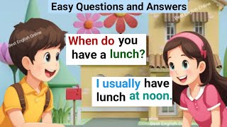 English Speaking Practice For Beginners  English Conversation Practice  Best English Online [upl. by Heathcote141]