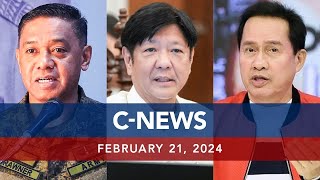 UNTV CNEWS  February 21 2024 [upl. by Ahsilad]