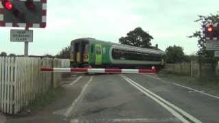 Kempston Hardwick Level Crossing [upl. by Aciraa320]