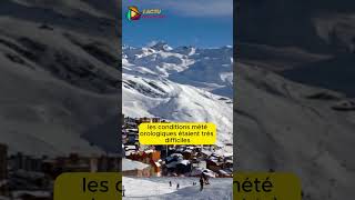 Accident de télécabine a Val Thorens actualités faitsdivers [upl. by Caniff450]