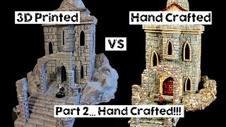 3D printing vs crafting for DampD part 2 Hand crafted [upl. by Ayyidas]