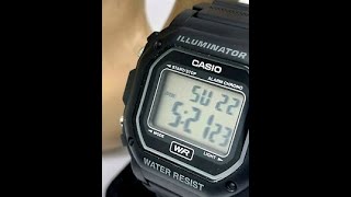 Casio 3224 W218H Review  15 King [upl. by Chafee936]