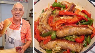 Sausage and Peppers Recipe [upl. by Assenaj]