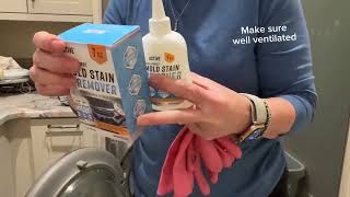 ACTIVE Mold Stain Remover Gel Cleaner Heavy Duty Stain Cleaner Best mold stain cleaner [upl. by Odlaumor]